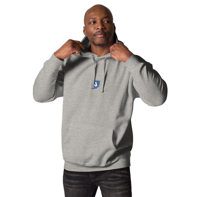unisex premium hoodie carbon grey front 64905f251a271